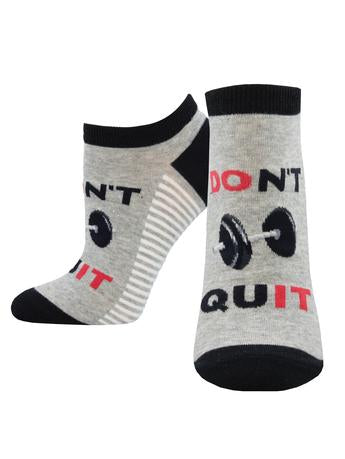 Don't Quit Shortie Sock