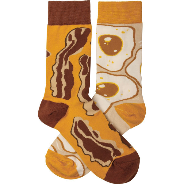 Eggs and Bacon Sock