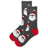 Fuzzy Santa Sock