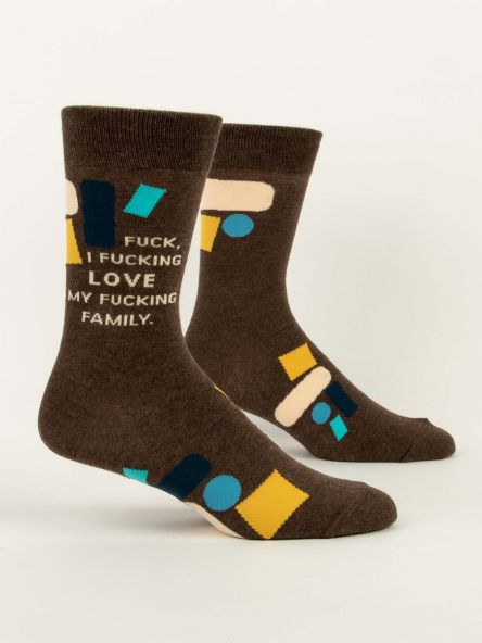 Love My F*%@ing Family Sock