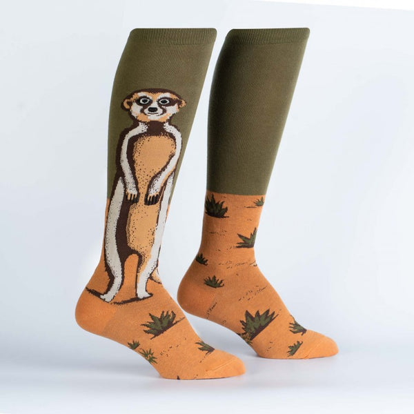 Meerkat Manner Knee High Sock