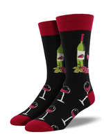 Men's Wine Scene Sock