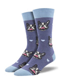 Men's French Kiss Dog Sock
