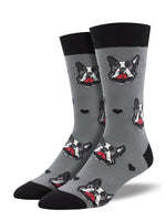 Men's French Kiss Dog Sock