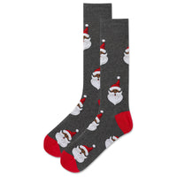 Men's Santa Head Sock