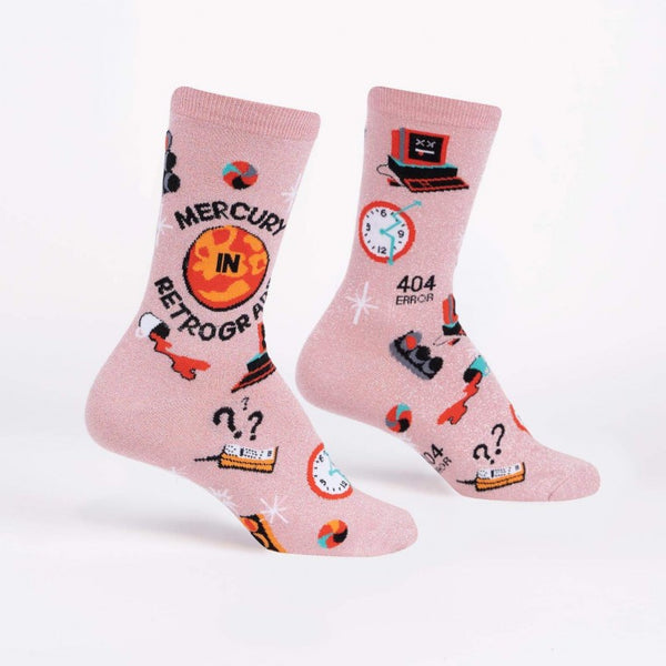 Mercury in Retrograde Sock