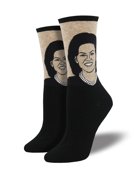Michelle Obama Sock