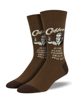 Men's Retro Spoof "No Beans About It" Sock