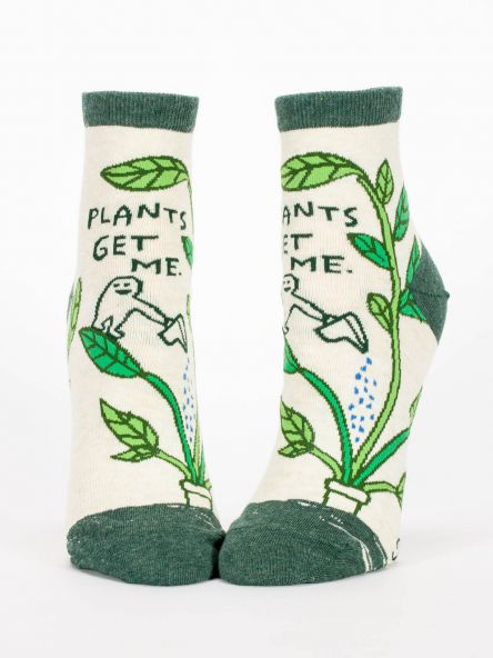 Plants Get Me Sock