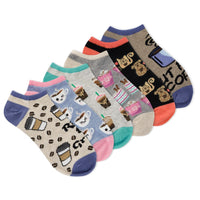 Rise and Grind 6 pack Shortie Socks