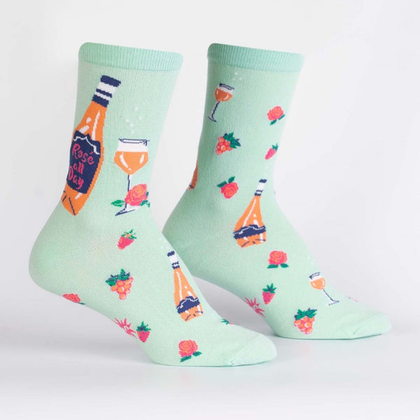 Rose All Day Sock