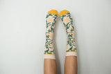 Tell the Birds Crew Sock